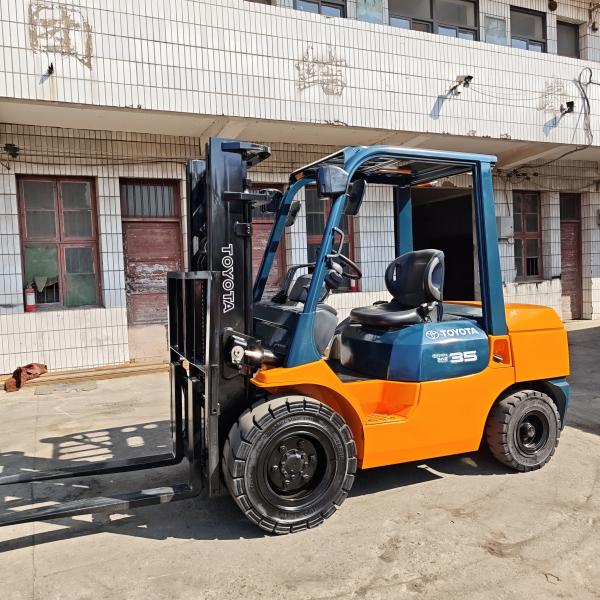 Original Painting Toyota Forklift 3.5 ton Used Japan Original Second Hand Machine