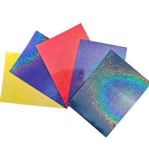 Transparent Holographic Film Vivid Holographic Effects Easy to Apply for