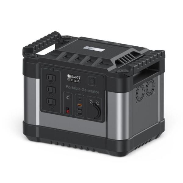 Buy solar generator 1200W 300AH Rechargeable Power Station Emergency Use at wholesale prices