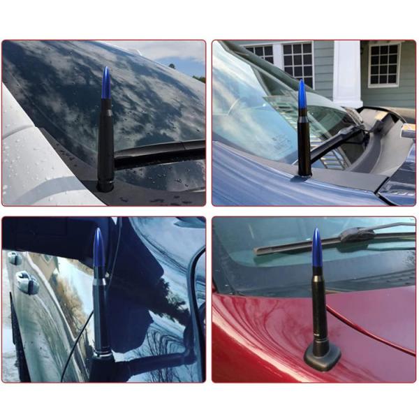 Bullet Head Antenna Auto Modification car antenna mast bullet, bullet antenna universal