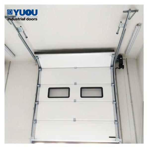 Industrial Security Steel Overhead Sectional Warehouse Sliding Door 40mm