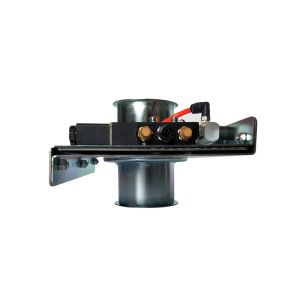 Adjustment Metal Duct Zone Dampers Galvanized Sealed Pneumatic Blast Gates