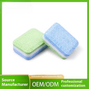 Three-Layer Three-Color Dishwashing Blocks Solid Cleaning Washing Dishwasher