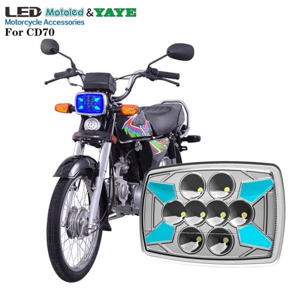 YAYE 3030SMD LED Headlight for CD70 CG125 70cc Motorcycles