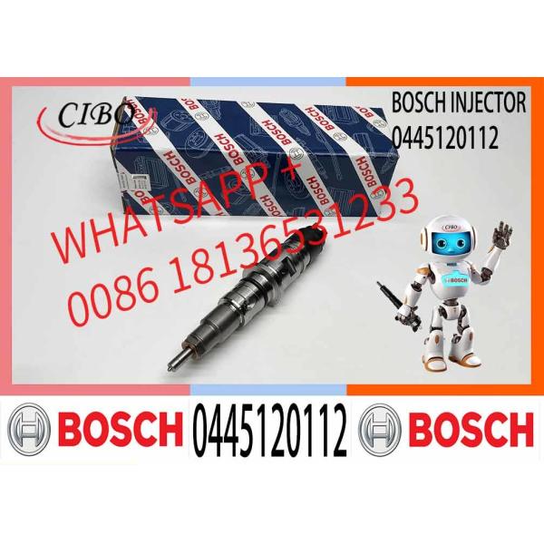 High Quality Diesel Engine Parts Common Rail Injector 0445120112 for Cummins ISC Engine injecteur du moteur diesel