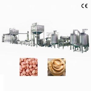 China Fully Automated Peanut Butter Production Line Based On PLC Program For Peanut Butter Processing Plant on sale