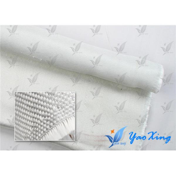 Plain High Temperature Fiberglass Cloth With Steel Wire Inside Good Heat Insulation