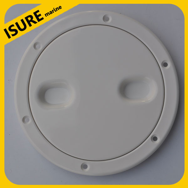 Buy boat plastic deck plate/marine hardware/ Round Deck Plate at wholesale prices