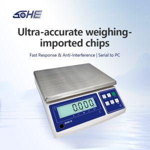6KG Range Precision Waterproof Weighing Table Scale with Customizable LCD