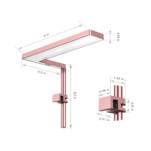 Warm White 70W AC 277V LED Aquarium Light Bar