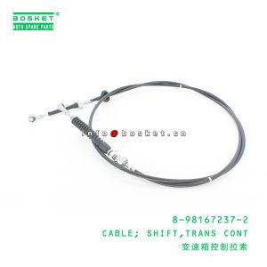 8-98167237-2 Transmission Control Shift Cable For ISUZU F Series Truck