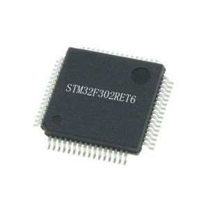China LQFP64 ARM Cortex M4 STM32F302RET6 32Bit Single Core 72MHz Microcontrollers Chip on sale