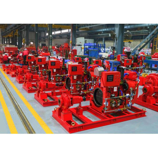 Fresh Water/Sea Water UL FM Diesel Fire Pump Standby Power 29kw-772kw for Fire Protection 3500GPM