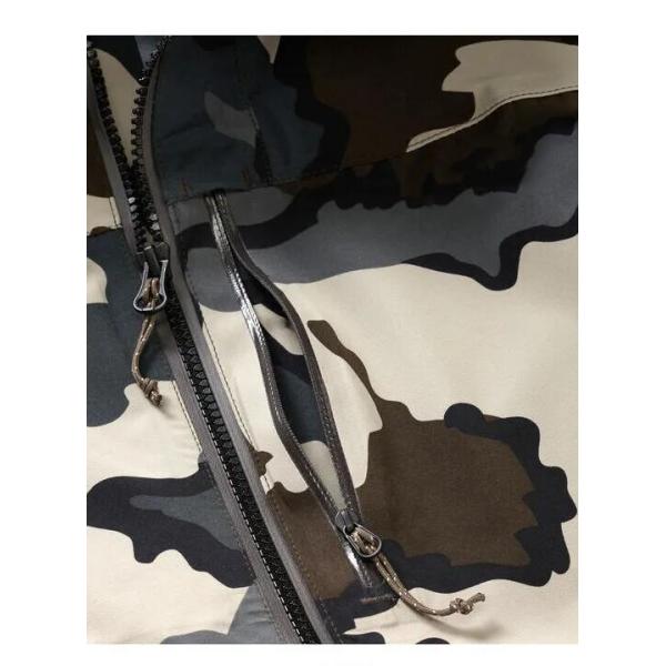 Men Lightweight Jacket Waterproof Breathable Camouflage Fishing Rain Jacket Outdoor Camo Hunting Jacket