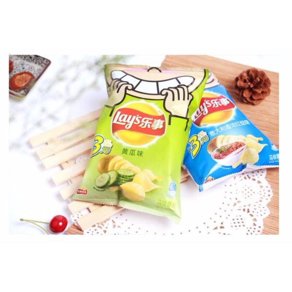 Printed Potato Chips Packaging with Custom Logo in Various Plastic Foil Food Bag