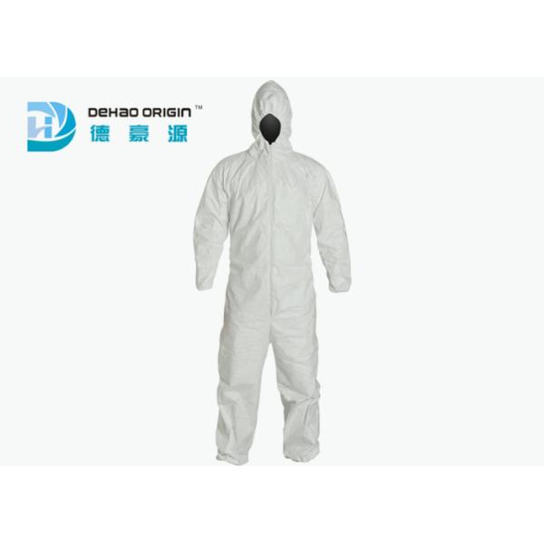 Buy Elastic Wrist Ankle Large Full Body Disposable Coveralls at wholesale prices