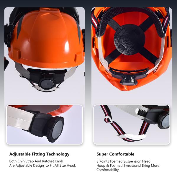 CE EN397 Working At Height Helmet OEM Workplace Safety Equipments