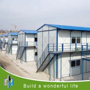 2016 hot sale single storey prefabricated camp house