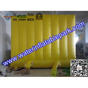 Velcro Wall Inflatable Sport Games , Children Inflatable Sticky Wall