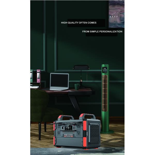 Outdoor Camp 1000w Portable Solar Generator Mobile Phone Charging Power Station