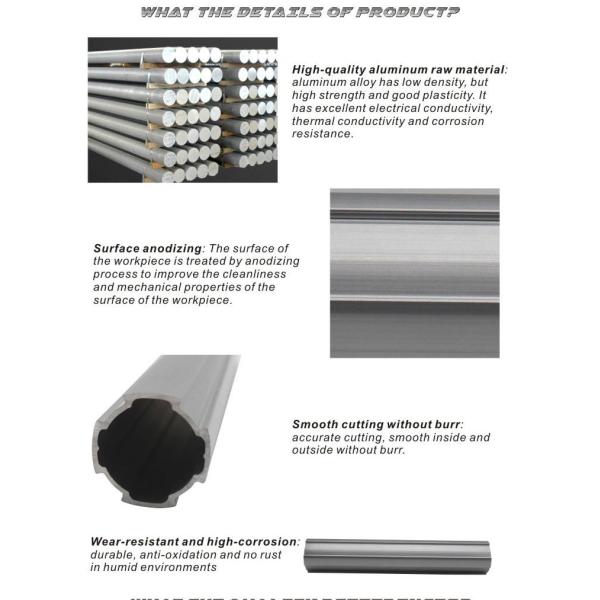 DY28-06A Workbench Lean Pipe Square / Round Aluminum Connector Tube