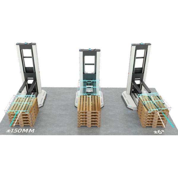 VFR-CL1,VNA Fork-type AMR,Very Narrow Aisle Fork-type Autonomous Mobile Robot CL Serie stype 1 for Warehouse Pallet Stacking And Handling