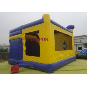 Digital Printing Batman Inflatable Jumping Castle With Roof PVC Tarpaulin