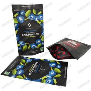 China Digital Printing Custom Logo Bags Moisture Proof Resealable Food Grade Mylar Bags Stand Up Bags on sale