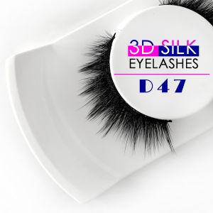Light 3D Silk Eyelashes Private Label Cusotmized Length With OEM / ODM Services