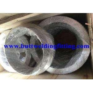 Seamless 4 Inch SS Stub End Fittings With Rust Remove / Black Painting Surface