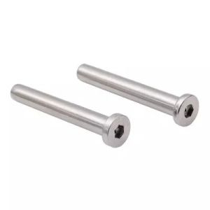 Polished Stainless Steel Cable Wire Rope Dome Head Terminal for Wood Post and