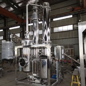 CE 5.6kw 200l Ethanol Falling Film Evaporator