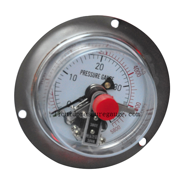 Lower Mount 63MM 10000Psi Electric Contact Pressure Gauges 1/2" BSP