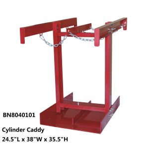 Sturdy Gas Cylinder Caddy Medical Gas Cylinder Rack For Truck 24.5” *38” *35.5”