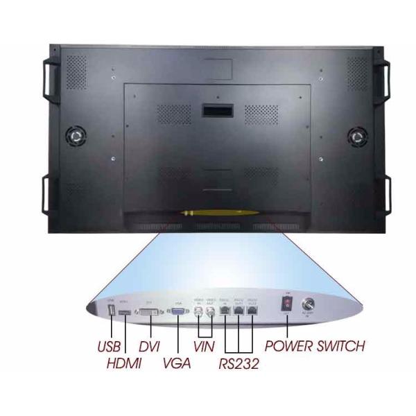 64" Inch exhibition narrow bezel 3x3 lcd video wall