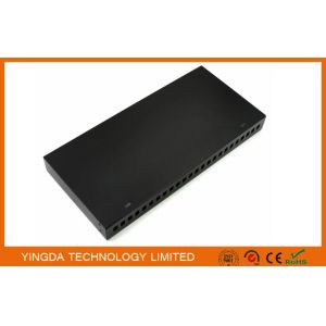 19” 24 Port Rack Patch Panel , 24 Cores SC Simplex Adapter Panel Rack Mounting