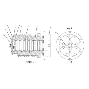 159-7841 1597841 320B 325C 330B Swivel Joint Seal Kit Excavator Seal Kit