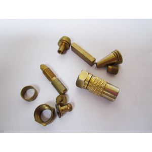 CNC Precision Machine Brass Parts Used for Bolt and Nut Manufacturing
