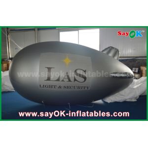 PVC 5m Inflatable Helium Balloon Airplane Zeppelin for Promotional