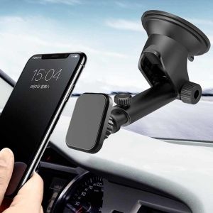 Telescopic Adjustable Car Dashboard Phone Mount 6PCS N50 magnet
