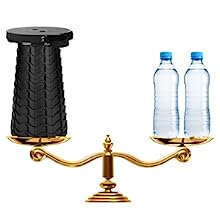 telecopic folding foldable collapsible stool super light weight for easy hold and carry