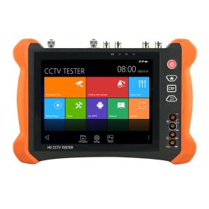 8 Inch 4K IPC CCTV Tester With Anti Sunlight Cover