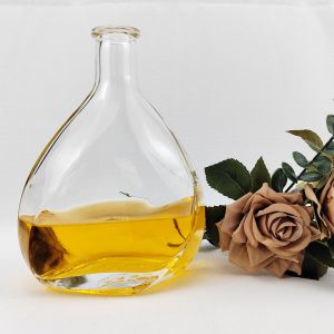 Body Material Glass 500M 750ml Vodka Bottle Whiskey Bottle Transparent Brandy