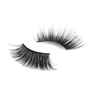 Synthetic Fiber Cotton Band Silk False Lashes Natural Black