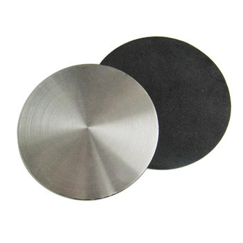 Buy Customized 2B BA HL 409SS Stainless Steel Circle Plate For Door Lock at wholesale prices