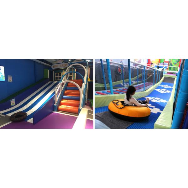 Commercial Dry Snow Playground Slide for Kids and Adults