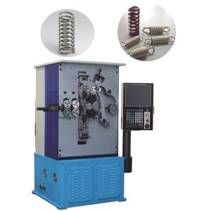 China Automatic Coiling CNC Spring Machine Stability With Color Monitor Display on sale