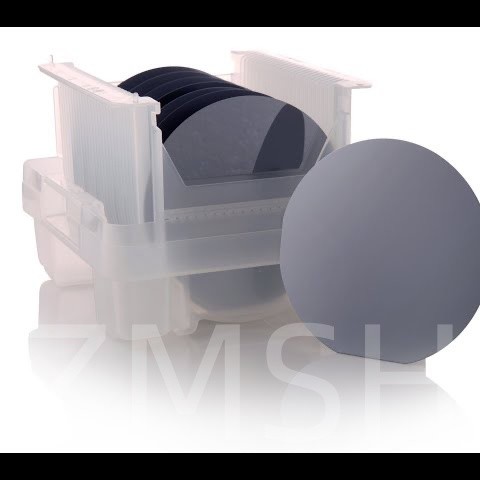 Buy 8inch GaN-on-Si Epitaxy Wafer 110 111 110 N Type P Type Customization Semiconductor RF LED at wholesale prices