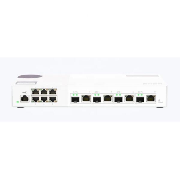 Buy QSW-M2106-4C 4*10GbE SFP /RJ45 Composite Ports and 6*2.5GbE Ethernet Ports L2 Web-based NMS Switch with POE Function at wholesale prices