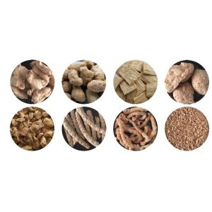 25*3*4 Automatic Soya Bean Protein Soya Chunks Making Machine with CE Certificat